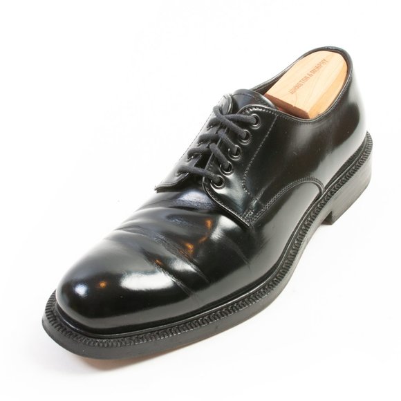 Prada black Leather Oxford Shoes - Picture 1 of 5